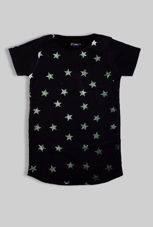 חולצת "כוכבים" ירוק